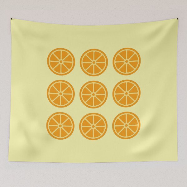 Item preview, Orange Slices Pastel Pattern – Fresh Citrus Design for Kitchen and Summer Decor designed and sold by Aloloco.