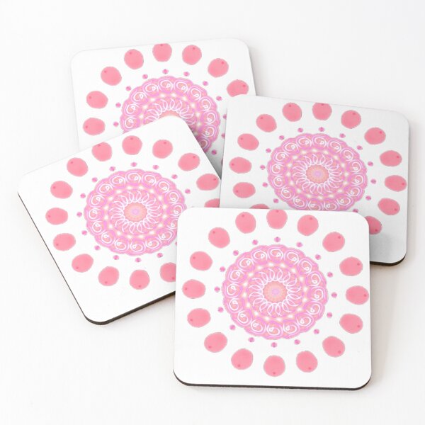 Item preview, Pink Mandala Abstract Flower designed and sold by HopeAndHustle.