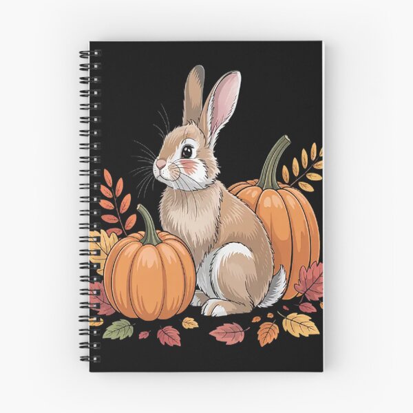 Item preview, Cottagecore Bunny Rabbit Pumpkin Fall Autumn Thanksgiving designed and sold by TeamLequid.