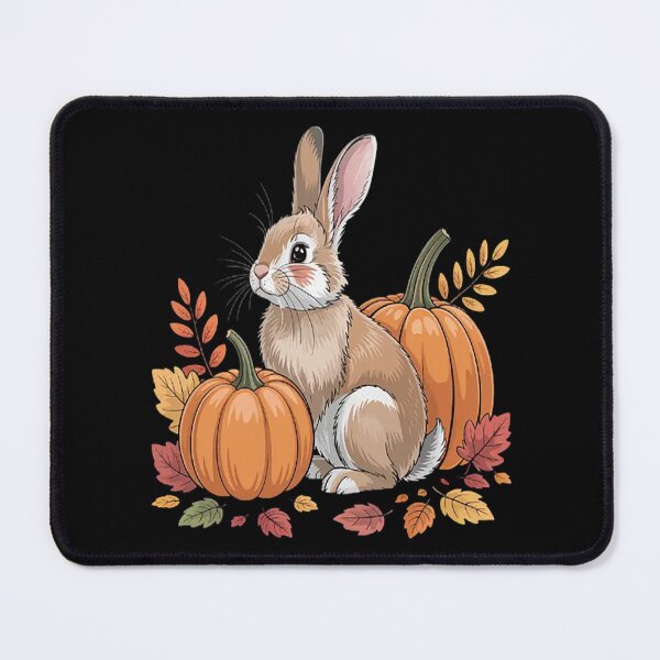 Item preview, Cottagecore Bunny Rabbit Pumpkin Fall Autumn Thanksgiving designed and sold by TeamLequid.