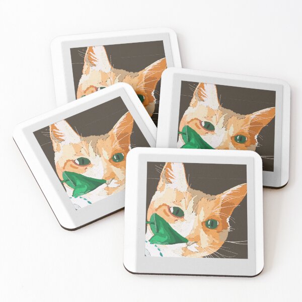 Item preview, Pico The Leaf Sniffer Cat designed and sold by coretropic.