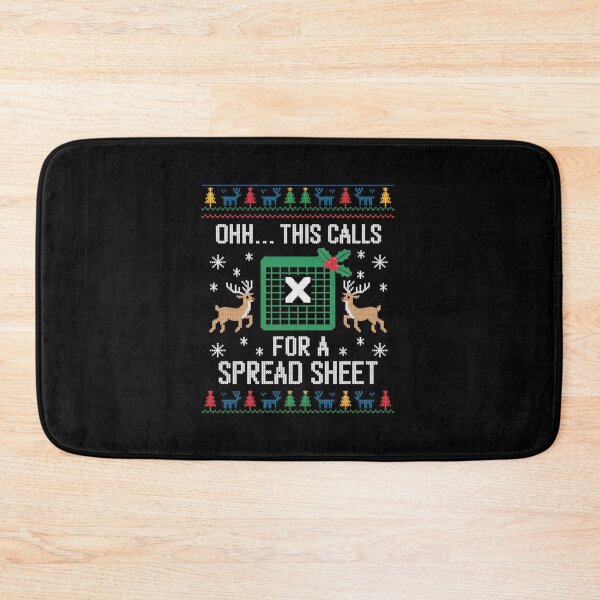 Item preview, Oh This Calls For A Spreadsheet Ugly Christmas designed and sold by Elenasriveras.