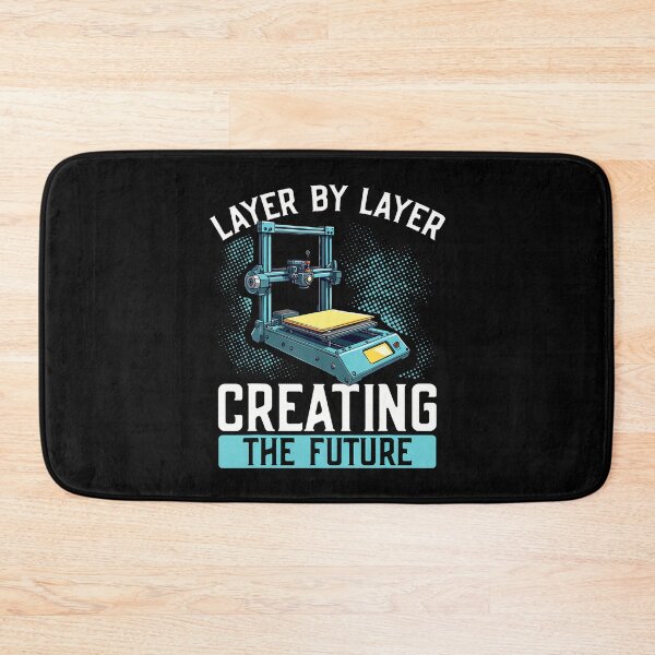 Item preview, Layer By Layer Creating The Future 3D Printing Motivational designed and sold by KelseyYasuko.