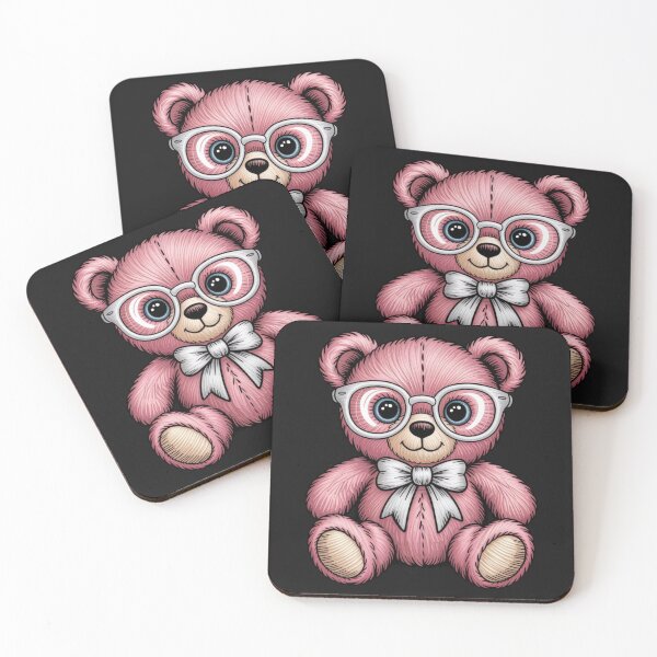 Item preview, a pink teddy bear designed and sold by 123ks.