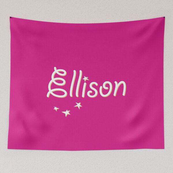 Item preview, My Name is Ellison designed and sold by CharlottePlaceArt.