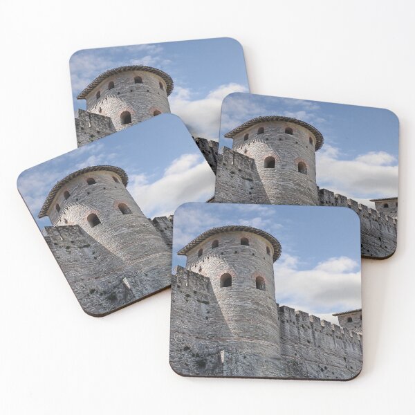Item preview, Carcassonne Ramparts Under a Soft Sky designed and sold by Open Road Gallery .