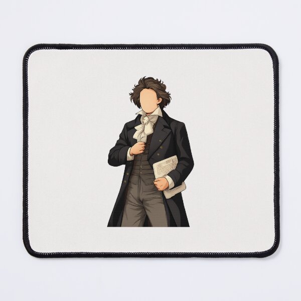 Item preview, Ludwig van Beethoven Vector designed and sold by halibutgoatramb.