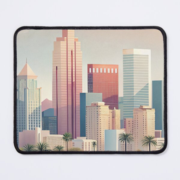 Item preview, Minimalist skyline of Phoenix designed and sold by paulrommer.