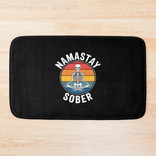 Item preview, Skeleton Lotus Position Yoga Sober Addiction Recovery designed and sold by NetoGalaxy.