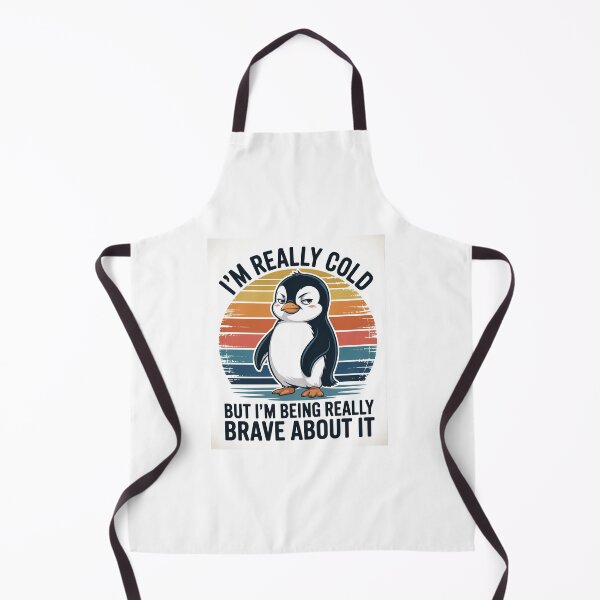 Item preview, I'M Really Cold But I'M Being Really Brave About It Penguin designed and sold by DianaStantzo.