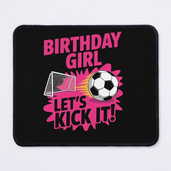 Item preview, Soccer Birthday Lets Kick It designed and sold by RayhendersonArt.