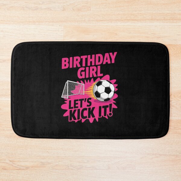 Item preview, Soccer Birthday Lets Kick It designed and sold by RayhendersonArt.