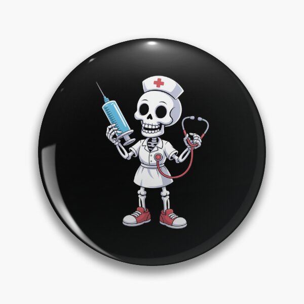 Item preview, Skeleton Nurse Nursing Health Worker Halloween designed and sold by NetoGalaxy.