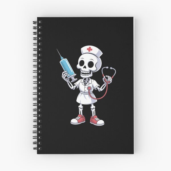 Item preview, Skeleton Nurse Nursing Health Worker Halloween designed and sold by NetoGalaxy.