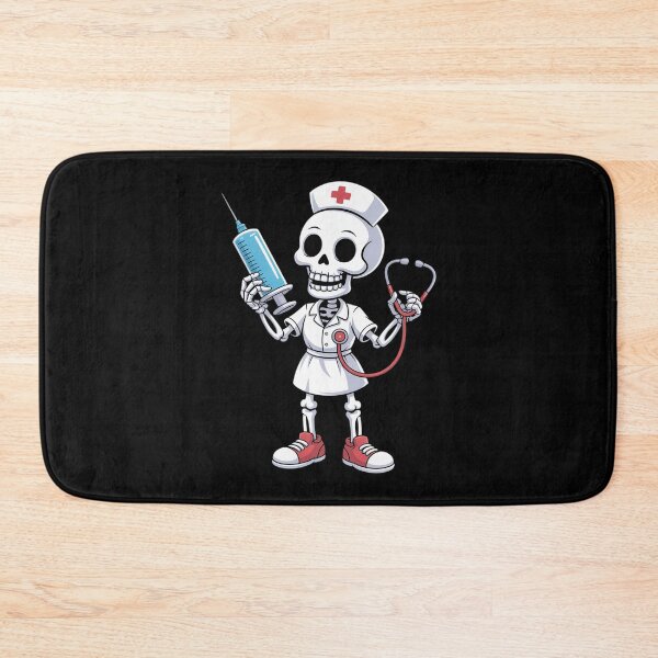 Item preview, Skeleton Nurse Nursing Health Worker Halloween designed and sold by NetoGalaxy.