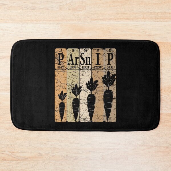 Item preview, Parsnip Periodic Table Elements Parsnip Vegetable Retro designed and sold by KelseyYasuko.