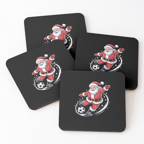 Item preview, Soccer Christmas Soccer Santa designed and sold by RayhendersonArt.
