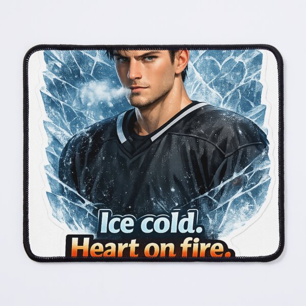 Item preview, shane hollander : ice cold heart on fire| heated rivalry fanart illustration  designed and sold by AENAcharms.