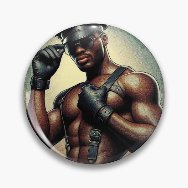 Item preview, Gay Leather Bar Pride Leather Style Berlin Pride Graphic Design designed and sold by ItsAKinkThing.