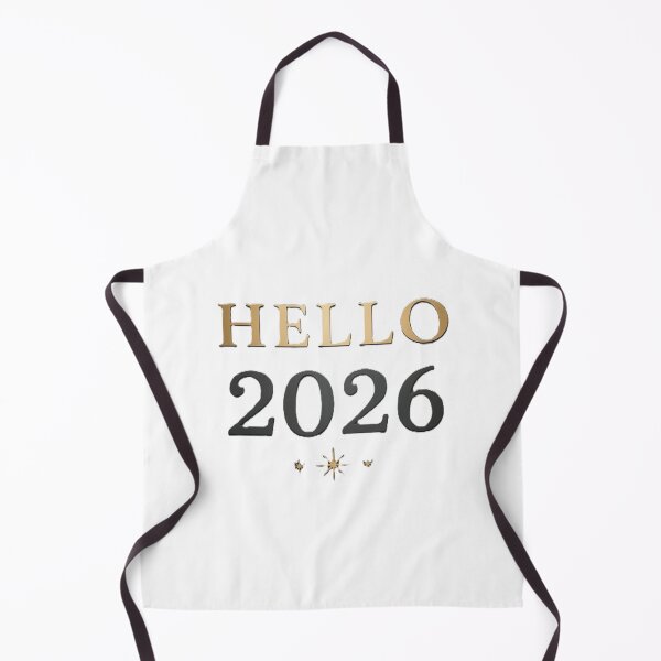 Item preview, HELLO 2026 Happy New Year Elegant Design designed and sold by Mido-artister.