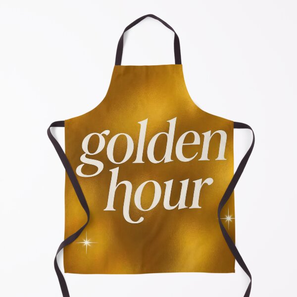 Item preview, Golden Hour – Deep Gold Glow Typography designed and sold by AI-Only Creations.