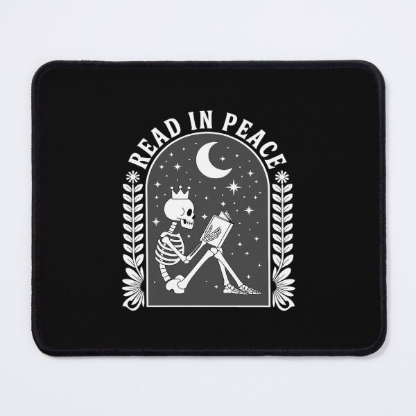 Item preview, Skeleton Reading Cozy Haunted Corner Halloween Literature designed and sold by NetoGalaxy.