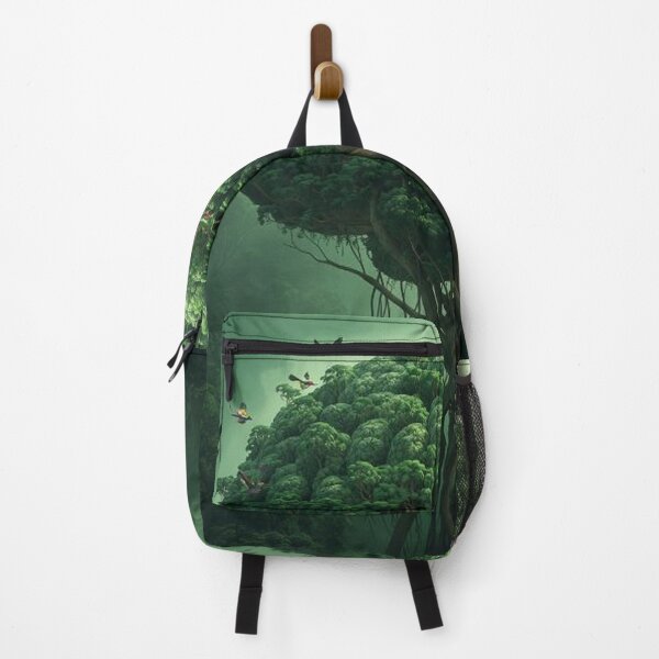 Item preview, Emerald Brain Forest with Vibrant Birds designed and sold by Wonderful Designs.