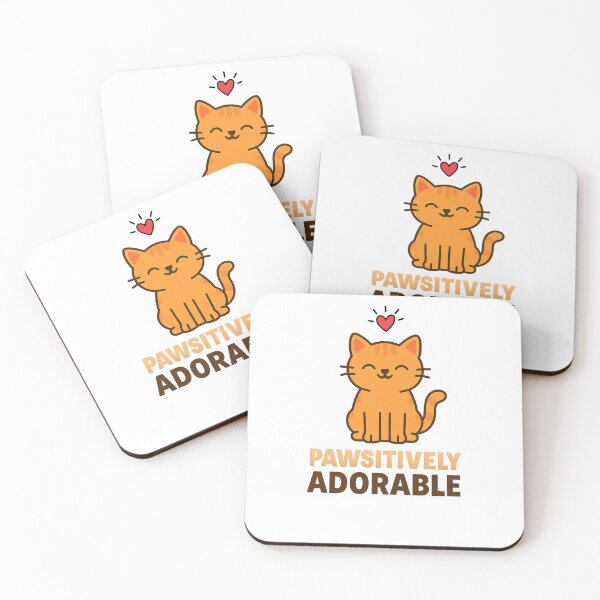 Item preview, Pawsitively Adorable Cat designed and sold by ZoraDesignz.
