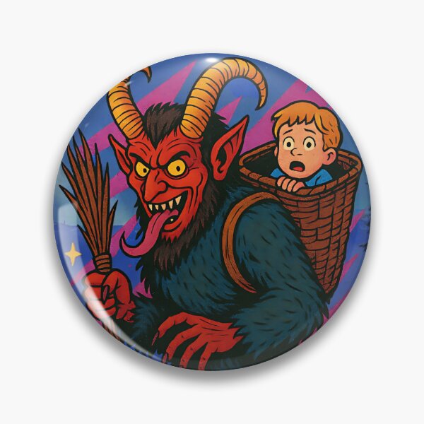 Item preview, Krampus Snatch – The Horned Demon of Christmas designed and sold by GlobalBoom.