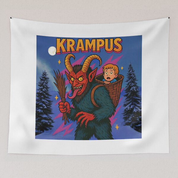Item preview, Krampus Snatch – The Horned Demon of Christmas designed and sold by GlobalBoom.