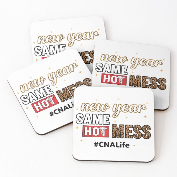 Item preview, Funny CNA Hot Mess New Year designed and sold by Dea1998.