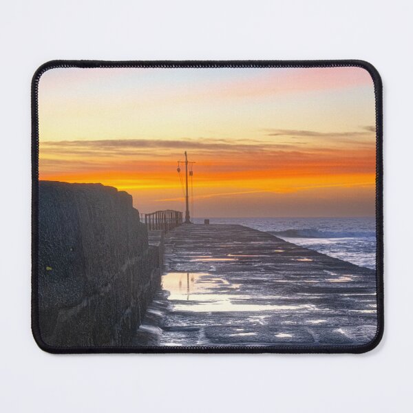 Item preview, Porthleven Harbour Sunset designed and sold by kathleenjean.