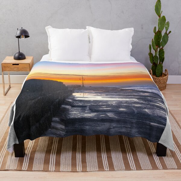 Item preview, Porthleven Harbour Sunset designed and sold by kathleenjean.