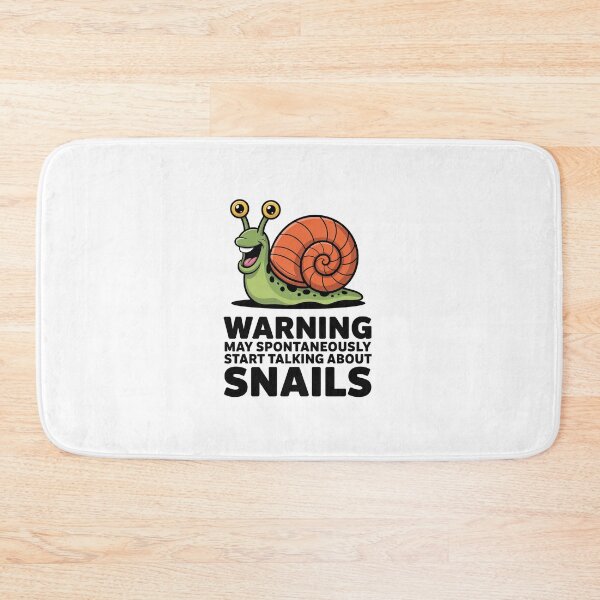 Item preview, Snail Lover Warning May Spontaneously Talk About Snails designed and sold by DianaStantzo.