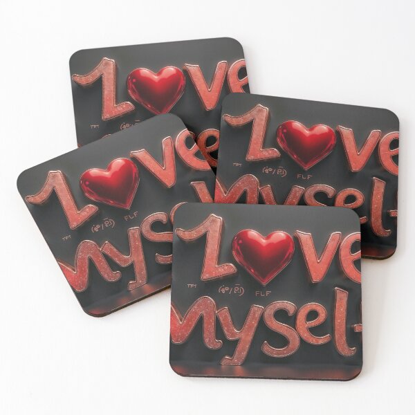 Item preview, Bold Self-Love Typography designed and sold by DavidePoggio.