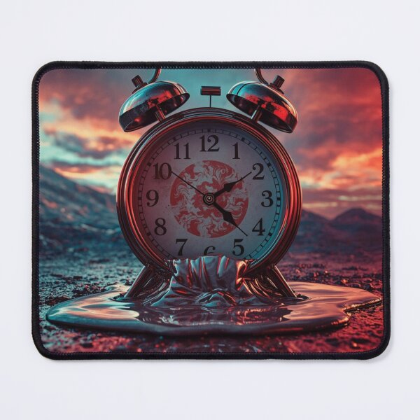 Item preview, Melting Time at Fiery Sunset. designed and sold by ankit2374.