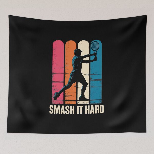 Item preview, Smash It Hard Padel Tennis Player designed and sold by LittleDame.