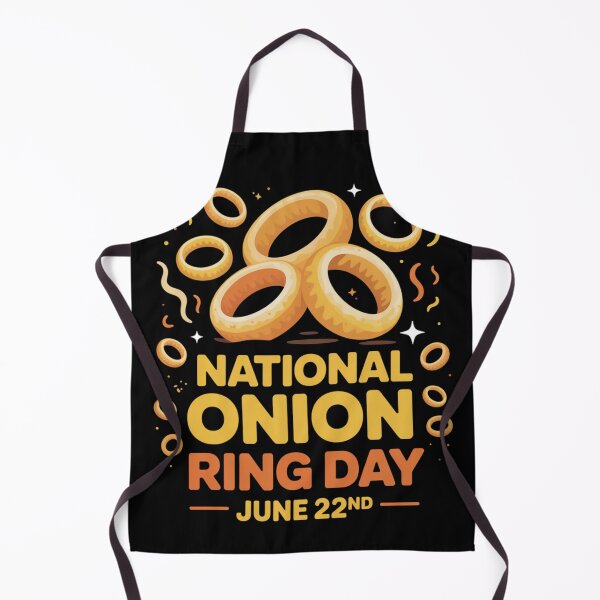 Item preview, National onion ring day june 22nd designed and sold by DreamOnShirts.