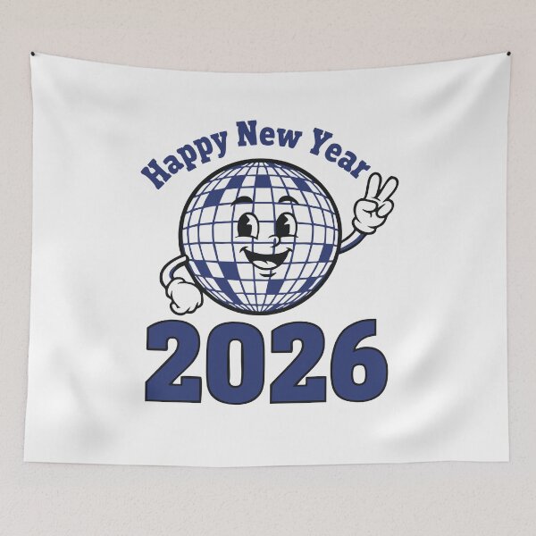 Item preview, Happy New Year 2026 Celebration Design designed and sold by LuminOrb.