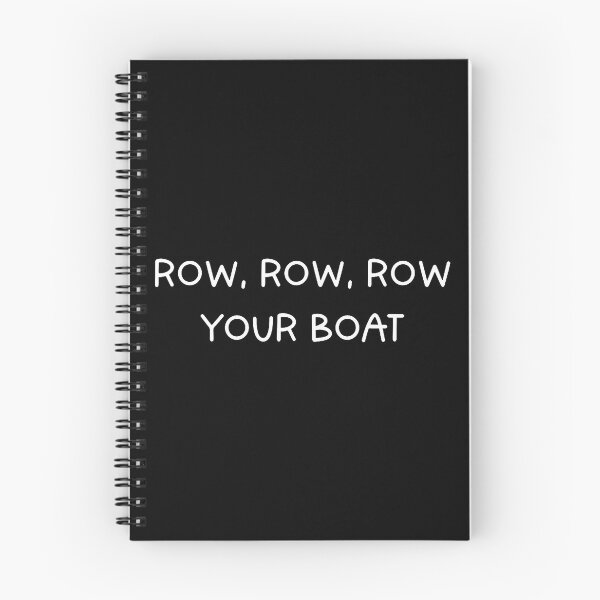 Item preview, Row Row Row Your Boat Canoe Funny Text Saying designed and sold by DianaEsther1.