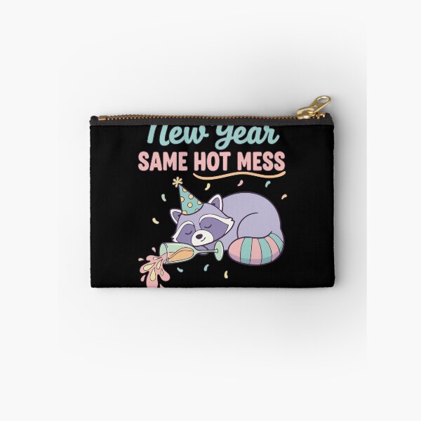Item preview, New Year Same Hot Mess Fun Party Vibes designed and sold by LuminOrb.