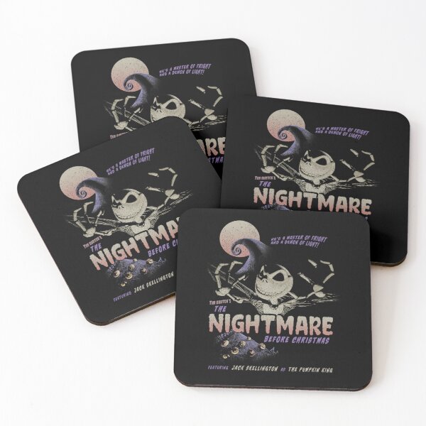 Item preview, The Nightmare Before Christmas Jack Creepy Poster designed and sold by ridingscali6.