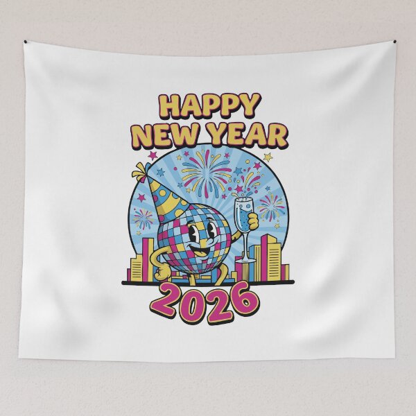 Item preview, Happy New Year 2026 Celebration Fireworks designed and sold by LuminOrb.