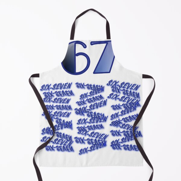 Item preview, Neon Blue 67 SIX-SEVEN designed and sold by rocksuti.