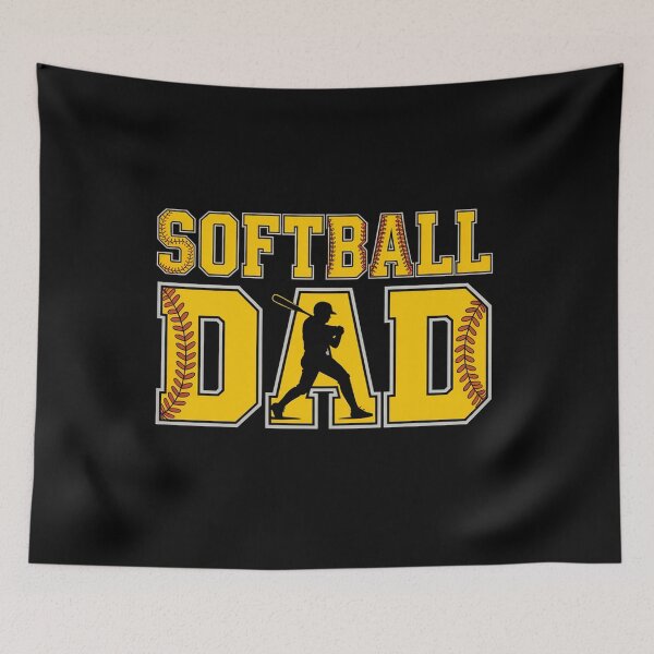 Item preview, Softball Dad Game Day Dad Father'S Day designed and sold by RayhendersonArt.