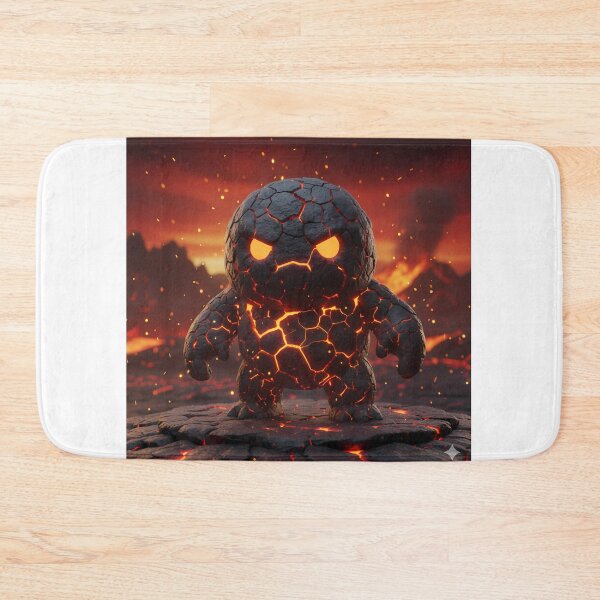 Item preview, Molten Stone Guardian of Fire designed and sold by digisetumedia.