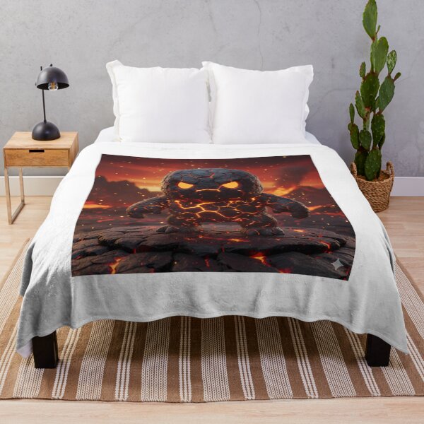 Item preview, Molten Stone Guardian of Fire designed and sold by digisetumedia.