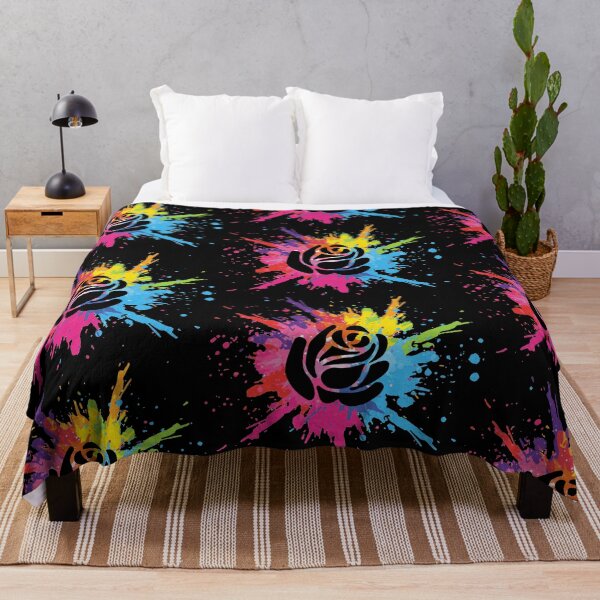 Item preview, Floral explosion (black) designed and sold by Lagueny.