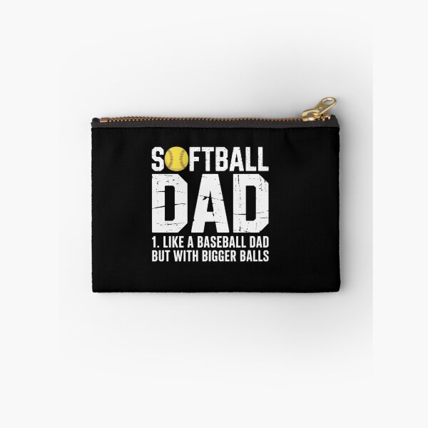 Item preview, Softball Dad Like A Baseball Dad With Bigger Balls designed and sold by RayhendersonArt.