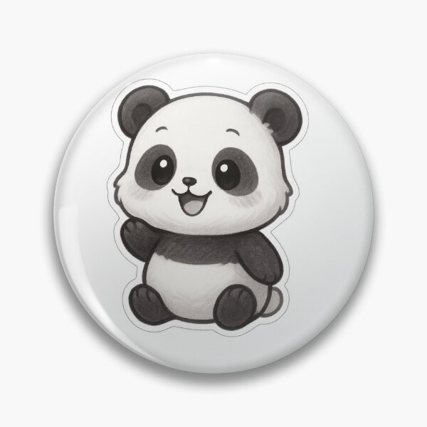 Item preview, Aesthetic Cheerful Panda Stickers designed and sold by StickMint.